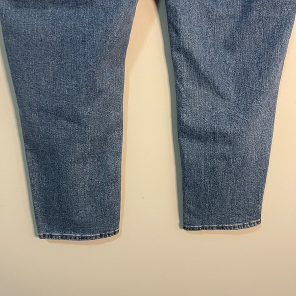 Madewell Womens Jeans Size 33 The Mid Rise Perfect Vintage Blue Denim Bottoms - Picture 10 of 12